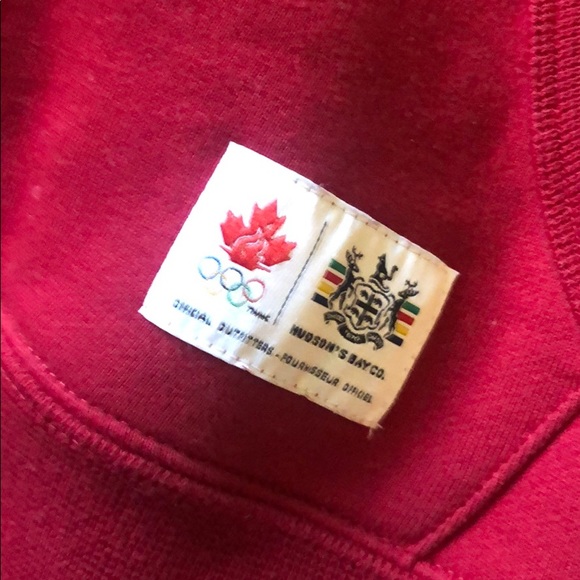 Red Canadian Olympic team hoodie - Picture 4 of 5
